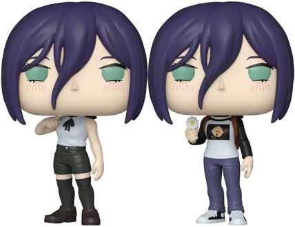 FUNKO Chainsaw Man POP! Animation Vinyl Figures Reze with Chase 9 cm Assortment (6)