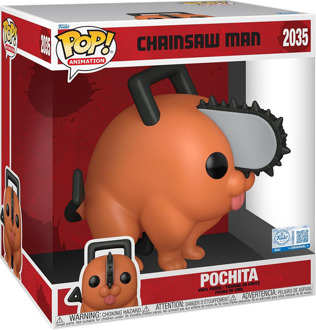 FUNKO Chainsaw Man Super Sized Jumbo POP! Vinyl Figure Pochita 25 cm