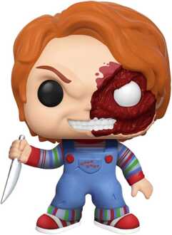 FUNKO Child´s Play POP! Movies Vinyl (Exc) Figure Chucky Half (BD) 9cm