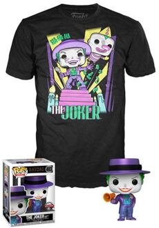 FUNKO DC Comics POP! & Tee Box Batman 89 Joker with Speaker Size L