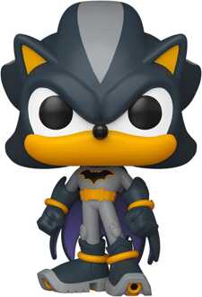 FUNKO DC's Justice League and Sonic the Hedgehog POP! Movies Vinyl Figures Shadow/Batman 9 cm