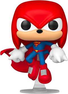 FUNKO DC x Sonic the Hedgehog POP! Heroes Vinyl Figure Knuckles as Superman 9 cm