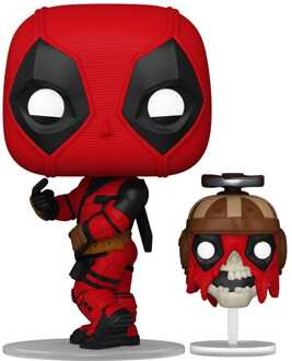 FUNKO Deadpool 3 POP & Buddy! Vinyl Figure Deadpool w/Headpool 9 cm