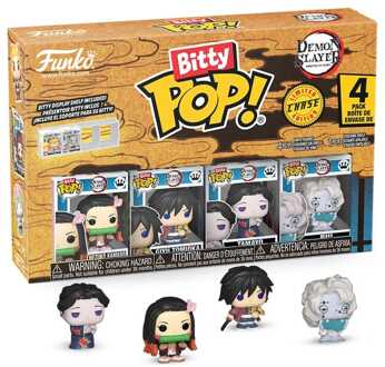 FUNKO Demon Slayer: Kimetsu no Yaiba Bitty POP! Vinyl Figure 4-Pack Nezuko 2,5 cm