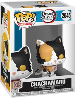 FUNKO Demon Slayer: Kimetsu no Yaiba POP! Animation Vinyl Figure Chachamaru 9 cm