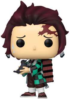 FUNKO Demon Slayer: Kimetsu no Yaiba POP! Animation Vinyl Figures Tanjiro w/Crow 9 cm