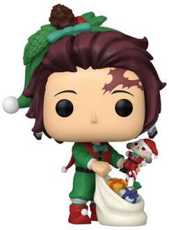 FUNKO Demon Slayer: Kimetsu no Yaiba POP! Plus Animation Vinyl Figures Tanjiro (Holi) 9 cm