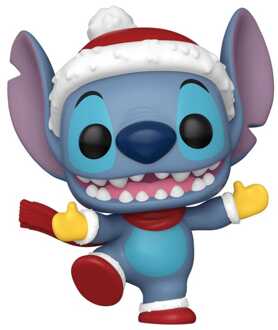 FUNKO Disney POP! Vinyl Figure Holiday Stitch w/Hat 9 cm