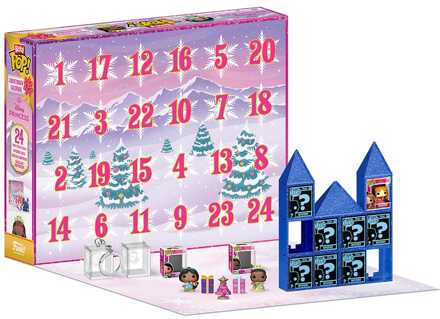 FUNKO Disney Princess Bitty POP! 24 Day Advent Calendar Countdown