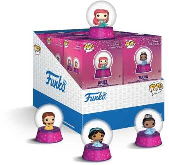 FUNKO Disney Princess by Loungefly Pins Blind Snow Globes Snowglobes Display (12)