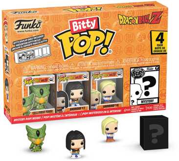 FUNKO Dragon Ball Bitty POP! Vinyl Figure 4-Pack Series 2 2,5 cm