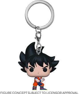 FUNKO Dragon Ball Z Pocket POP! Vinyl Keychains 4 cm Goku w/Kamehameha Display (12)