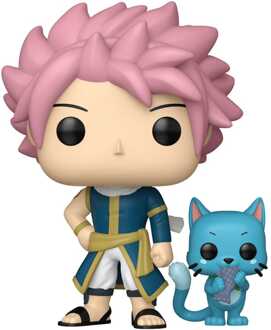 FUNKO Fairy Tail-100 Years Quest POP! Animation Vinyl Figure Natsu & Happy 9 cm