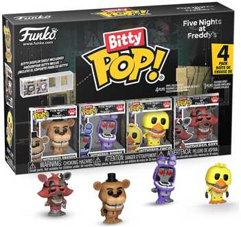 FUNKO Five Nights at Freddy's Bitty POP! Vinyl Figure 4-Pack Series 6 2,5 cm