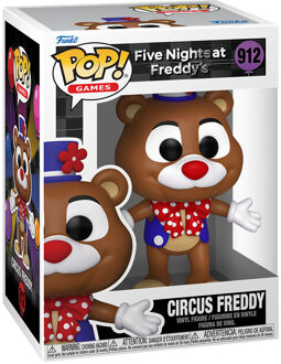 FUNKO Five Nights at Freddy's Security Breach POP! Games Vinyl Figure Circus Freddy 9 cm