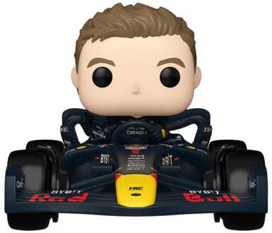 FUNKO Formula 1 POP! Rides Super Deluxe Vinyl Figure RB- Verstappen w/RB20 15 cm