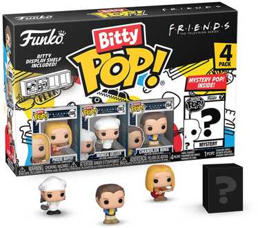 FUNKO Friends Bitty POP! Vinyl Figure 4-Pack Phoebe 2,5 cm
