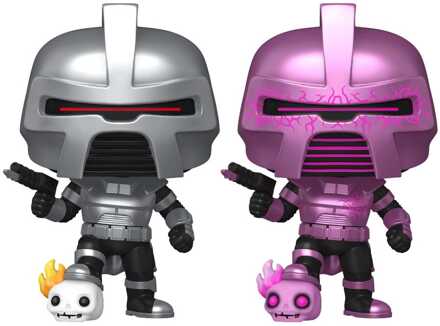 FUNKO Fusion: Battlestar Galactica POP! Animation Vinyl Figures Cylon w/Chase 9 cm Assortment (6)