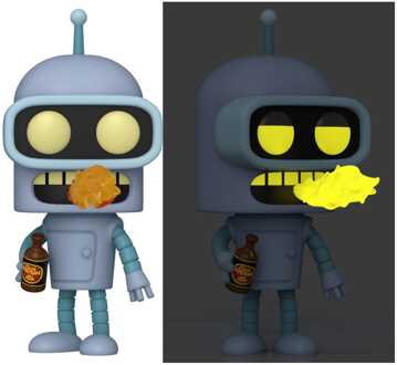 FUNKO Futurama POP! TV Vinyl Figures Bender w/CH(GW) 9 cm Assortment (6)