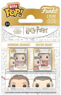 FUNKO Harry Potter Bitty POP! Vinyl Figure 2-Pack Hermione & Krum 2,5 cm