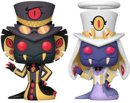 FUNKO Hazbin Hotel POP! Animation Vinyl Figures Sir Pentious with Chase 9 cm Assortment (6)