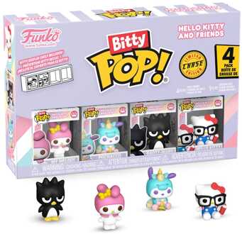 FUNKO Hello Kitty and Friends Bitty POP! Vinyl Figure 4-Pack Series 4 2 cm