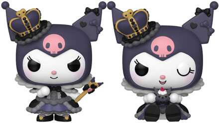 FUNKO Hello Kitty & Friends POP! Sanrio Vinyl Figure Royal Kuromi with Chase Exclusive Edition 9 cm Assortment (6)
