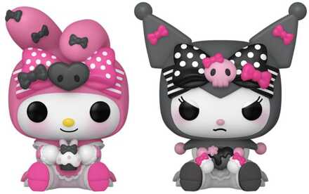 FUNKO Hello Kitty POP! Vinyl Keychain 2-Pack My Melody & Kuromi 4 cm