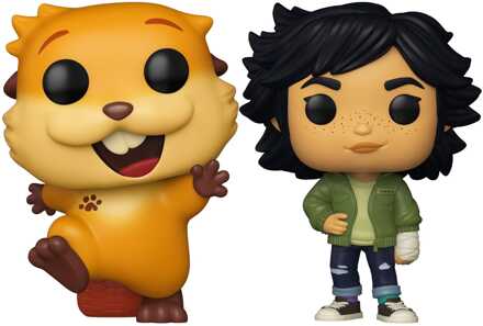 FUNKO Hoppers POP! Movies Vinyl Figures Mabel Beaver w/Chase 9 cm Assortment (6)