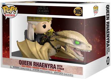 FUNKO House of the Dragon POP! Rides Super Deluxe Vinyl Figure Rhaenyra w/ Syrax 15cm