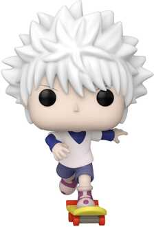 FUNKO Hunter x Hunter POP! Animation Vinyl Figures Killua w/Skateboard 9 cm