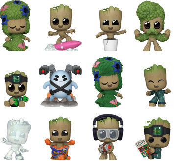 FUNKO I Am Groot Mystery Mini Figures 5 cm Display (12)
