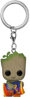 FUNKO I Am Groot POP! Vinyl Keychains 4 cm Groot w/ Cheese Puffs Display (12)