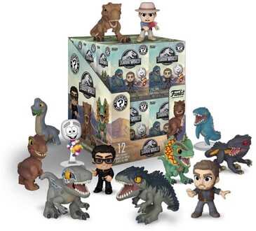 FUNKO Jurassic World Mini Figures P&W 5 cm Display (12)
