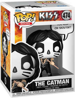 FUNKO KISS POP! Sayings Vinyl Figure The Catman(R&R All Night) 9 cm