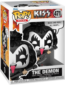 FUNKO KISS POP! Sayings Vinyl Figure The Demon(R&R All Night) 9 cm