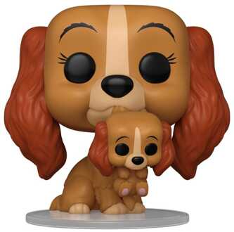 FUNKO Lady and the Tramp POP! Disney Vinyl Figure Lady w/puppy 9 cm
