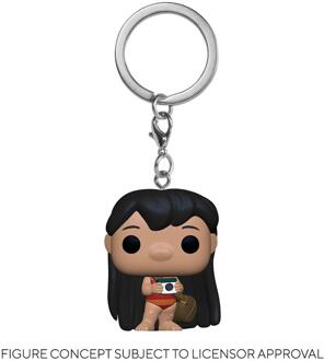 FUNKO Lilo & Stitch Pocket POP! Vinyl Keychains 4 cm Lilo w/ Camera Display (12)