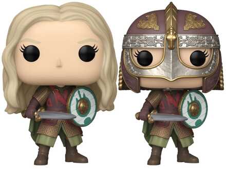 FUNKO Lord of the Rings POP! Movies Vinyl Figur Battle Eowyn w/CH 9 cm Assortment (6)