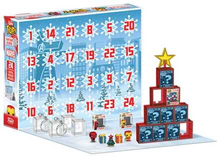 FUNKO Marvel Comics Bitty POP! 24 Day Advent Calendar Countdown