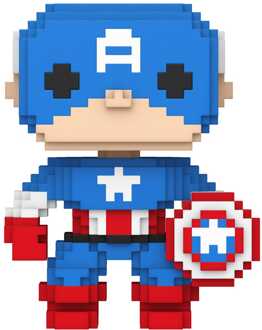 FUNKO Marvel POP! 8-Bit Vinyl Figure Captain America 9 cm