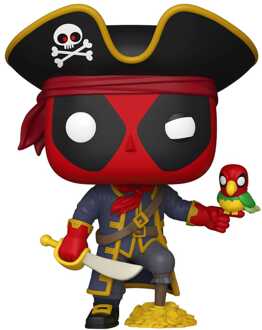 FUNKO Marvel POP! Plus Vinyl Figure Deadpool as Long John Silver 9 cm