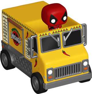 FUNKO Marvel POP! Rides Vinyl Figure Deadpool w/Chimichanga Truck 2,5 cm