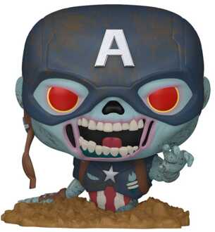 FUNKO Marvel Zombies POP! Marvel Vinyl Figure Captain America 9 cm