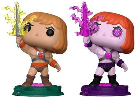 FUNKO Masters of the Universe POP! Animation Vinyl Figures He-Man w/Chase 9 cm Assortment (6)