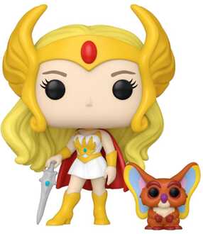 FUNKO Masters of The Universe POP! & Buddy Vinyl Figure She-Ra w/Kowl 9 cm