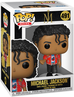 FUNKO Michael Jackson POP! Rocks Vinyl Figure Beat It 9 cm