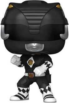FUNKO Mighty Morphin Power Rangers: The Movie POP! Movies Vinyl Figures Black Ranger 9 cm