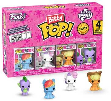 FUNKO My Little Pony Bitty POP! Vinyl Figure 4-Pack Rainbow Dash 2,5 cm