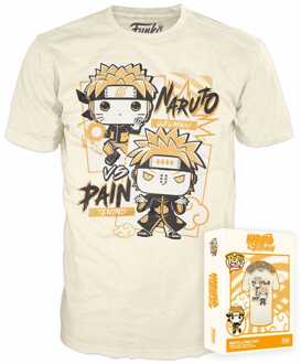 FUNKO Naruto Boxed Tee T-Shirt Naruto v Pain Size S